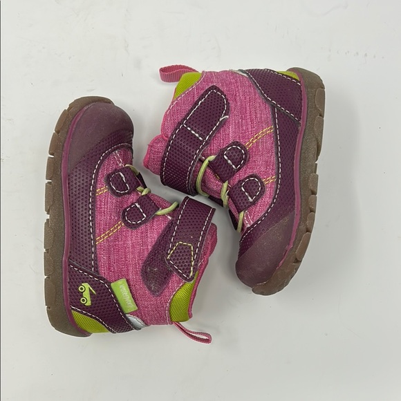 See Kai Run Toddler Waterproof Hiking Books Pink Size 4 0051 - Picture 6 of 8